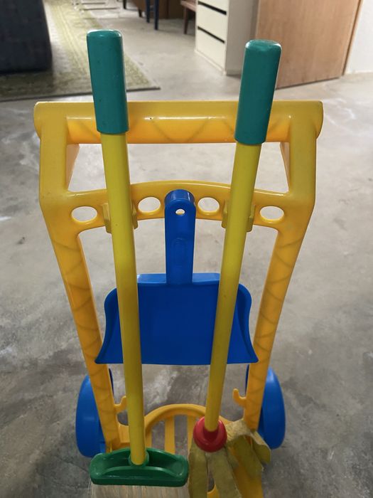 Conjunto briquedo limpeza de casa