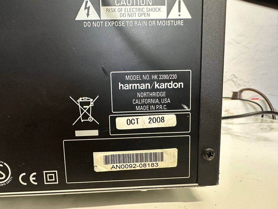Harman Kardon HK 3390 – amplituner stereo Hi-Fi 2x80W, Phono, FM/RDS