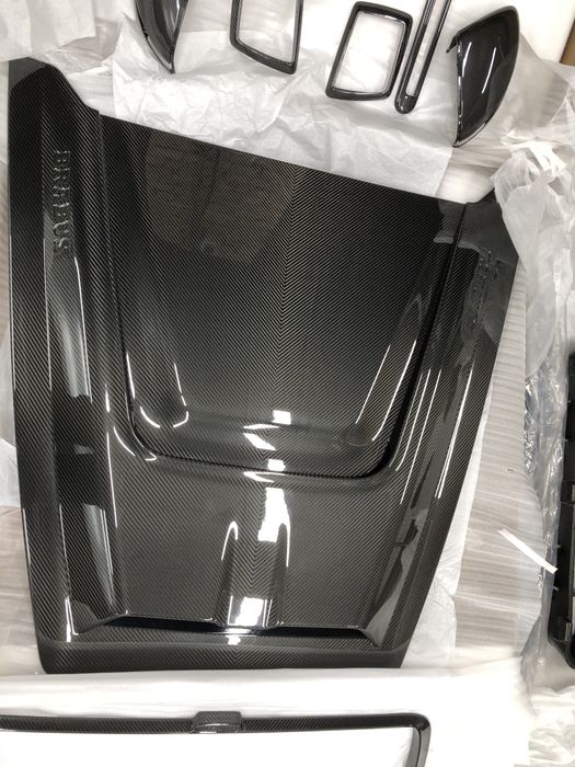 Капот накладка карбоновая Mercedes Benz G class W463A W464 W465