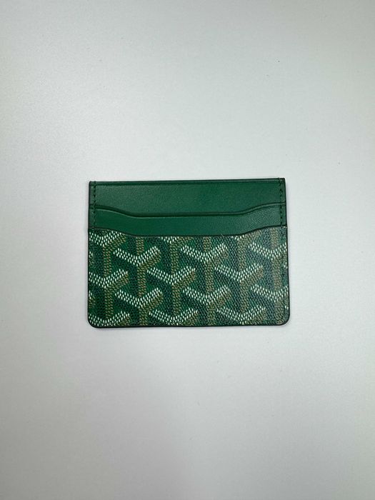 Картхолдер з еко-шкіри Goyard гаманець гоярд