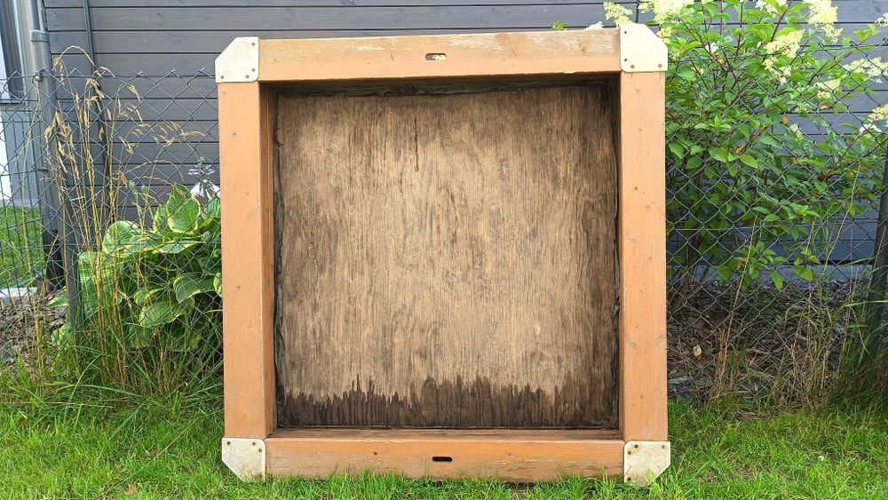 Piaskownica drewniana