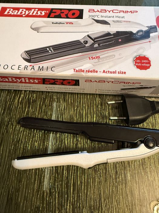 BaByliss PRO BabyCrimp плойка гофре Nano ceramic олх відправки нема