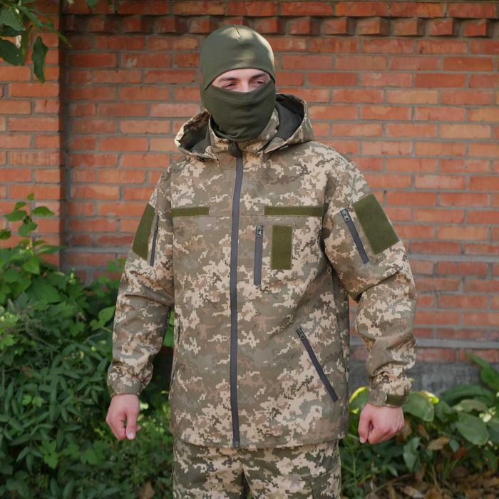 Куртка-вітровка Таслан DK Kiborg Pixel