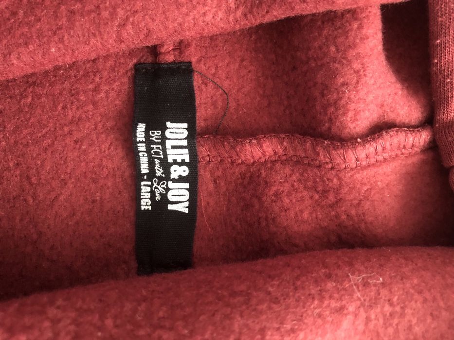 Bluza z kapturem mięciutka rozm. S-m bordo