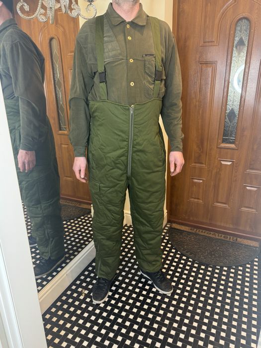 Spodnie myśliwskie ogrodniczki 2XL