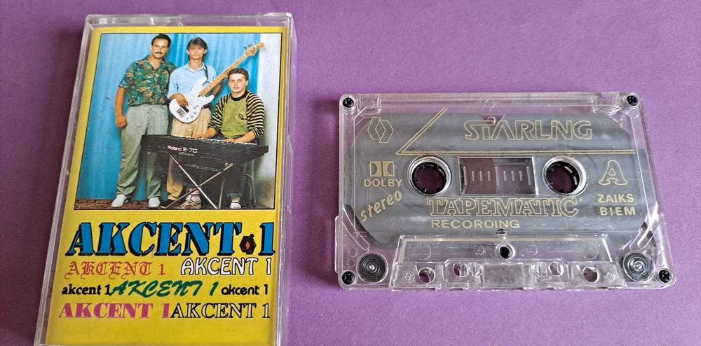 Akcent – Akcent 1 , kaseta magnetofonowa 1990