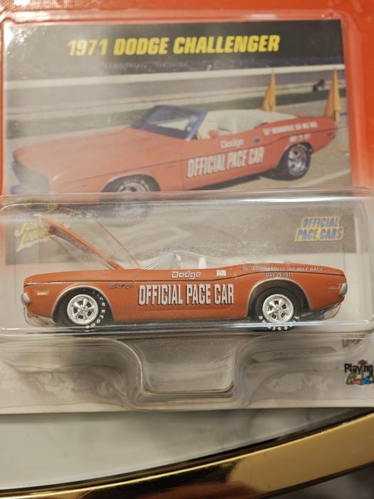 Johnny lightning 1971 Dodge challenger nie hot wheels rocznik 2001
