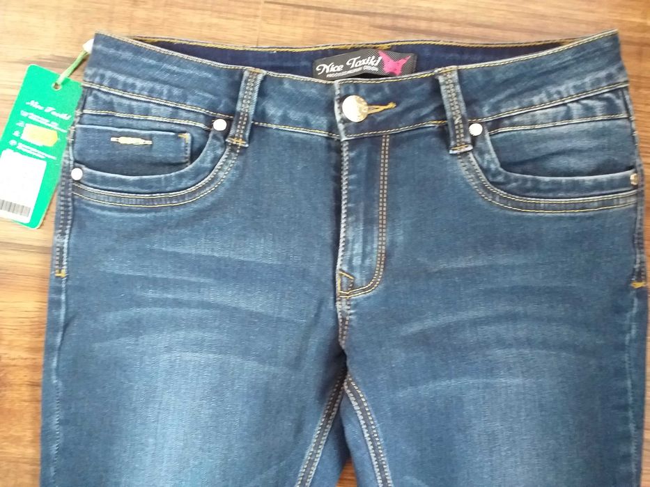 NOWE Dżinsy jeansy r.30 NOWE z metką