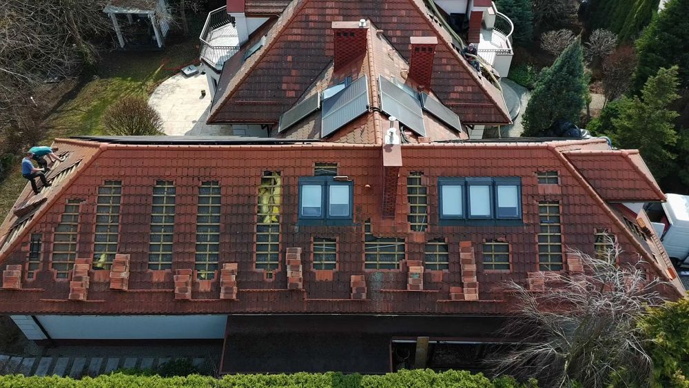 Naprawa dachu po KUNACH - GORLICE - Naprawa PO KUNIE, ocieplanie CELULOZĄ