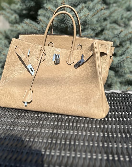 Сумка  під стиль Hermes Birkin 40 см.,пильник,коробка