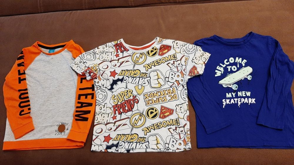 Пакет одягу на хлопчика 110-116