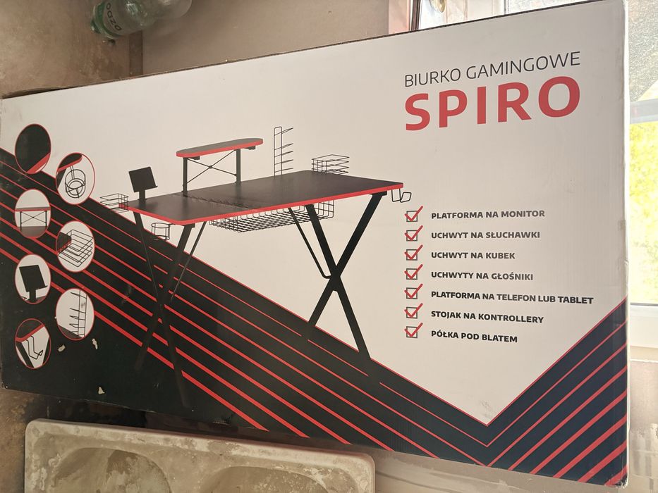 Biurko gamingowe