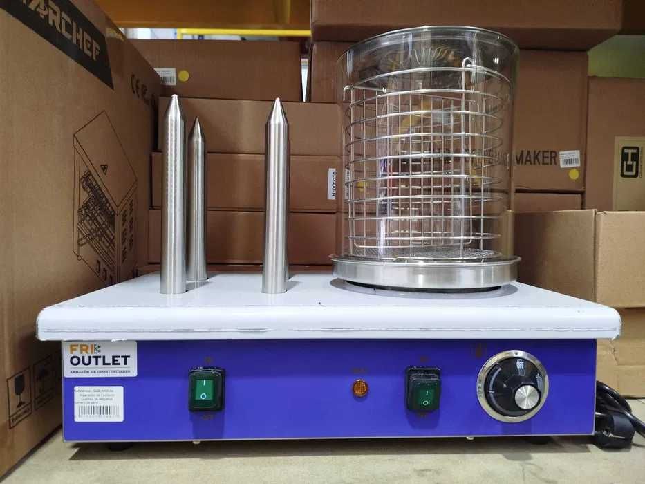 Aquecedor de Cachorro Quentes de 4 Espetos - NOVO