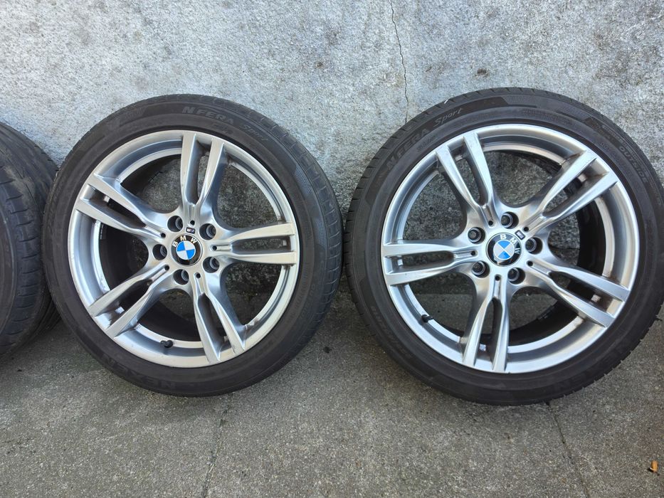 Jantes Originais BMW 18" Pack M 5x120 com Pneus 225.45.18 + 255.40.18