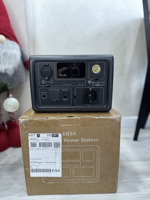 Зарядна станція Bluetti EB3A 268Wh 600W