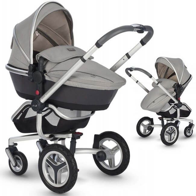 Wozek silvercross Surf 3 plus plus fotelik simplicity z bazą isofix
