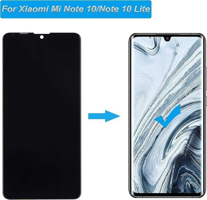 Wyświetlacz LCD kompatybilny z Xiaomi Mi Note 10 Lite