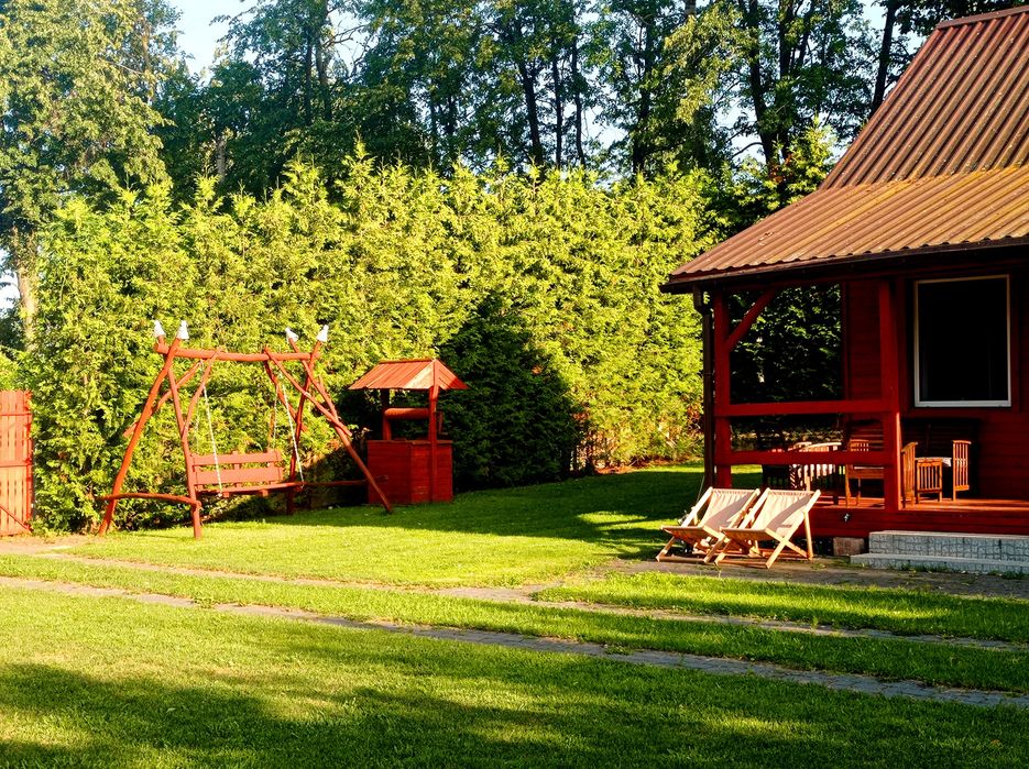 Domek nad jeziorem Rajgrodzkim + Balia + Deski sup