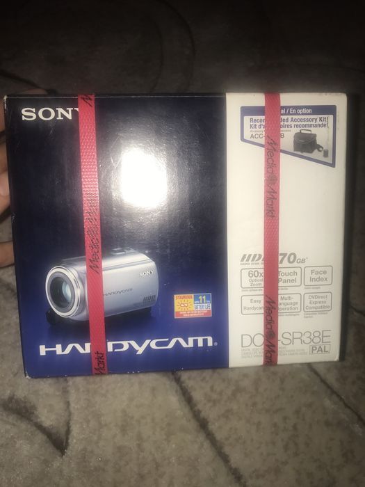 Відеокамера sony handycam dcr-sr38e
