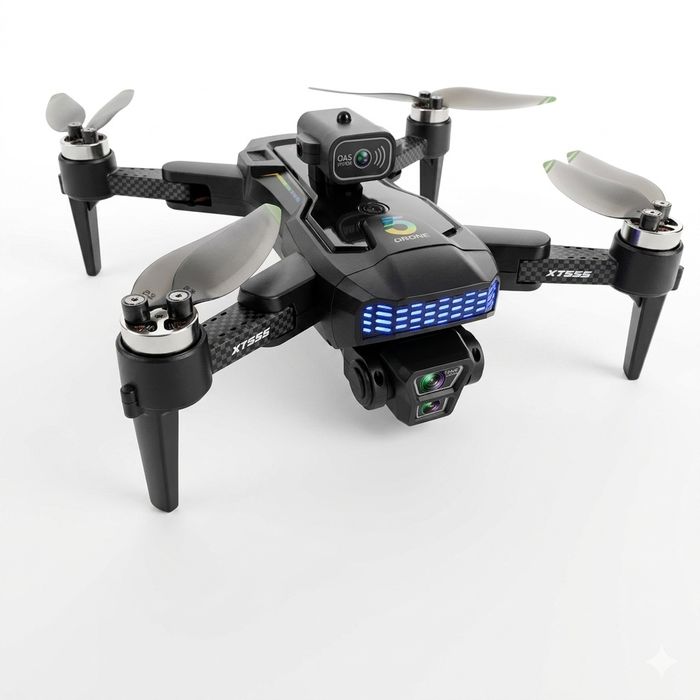Дрон XT555, GPS, 5G, 1500 метрів, 20 хв