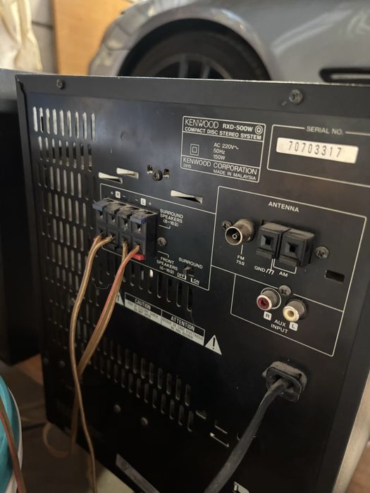 Wieża kenwood RXD500