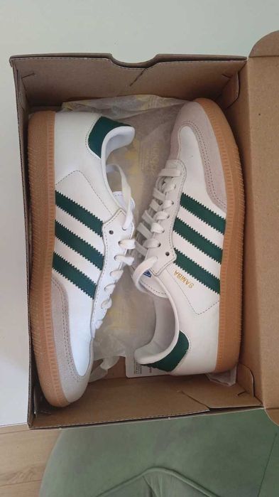 Tênis adidas samba verdes originais