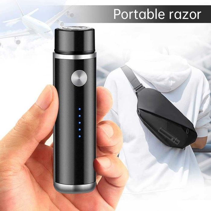 NOWA MINI USB AKU Depilator do twarzy golarka trymer. kolor biały