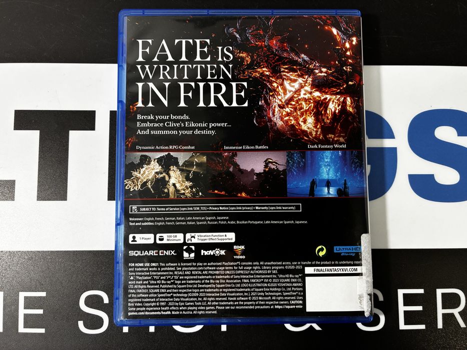 Gra Playstation Ps5 Final Fantasy XVI PL