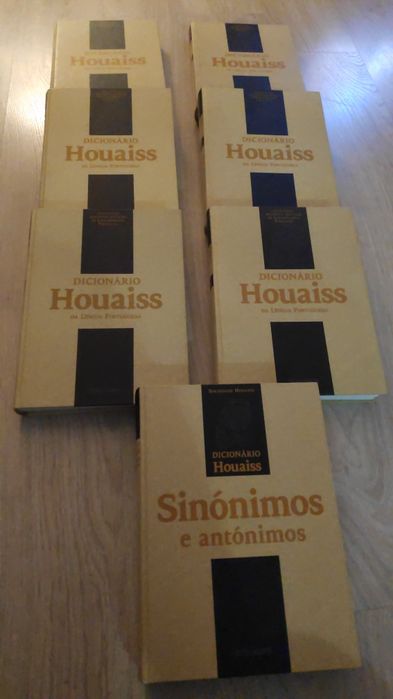 Dicionário/ Enciclopédia / Coleção Houaiss (7 Volumes) Completa como N