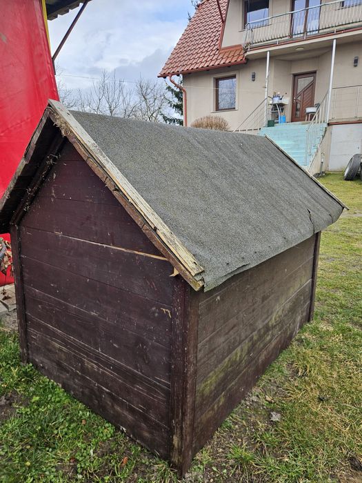 buda dla psa ocieplana