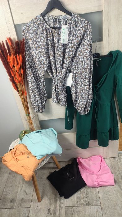 Paki ubrań damskich S–XL | Mix lub wybrany rozmiar | Odzież