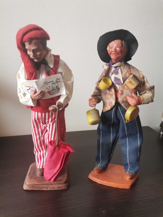 Santon De Provence - terakotowa figurka z lat 60-tych XX wieku Francja