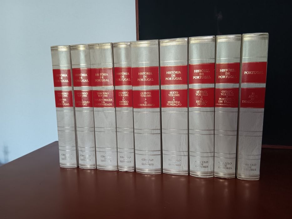 Historia de Portugal José Mattoso 9 volumes