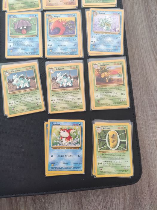Cartas Pokémon antigas