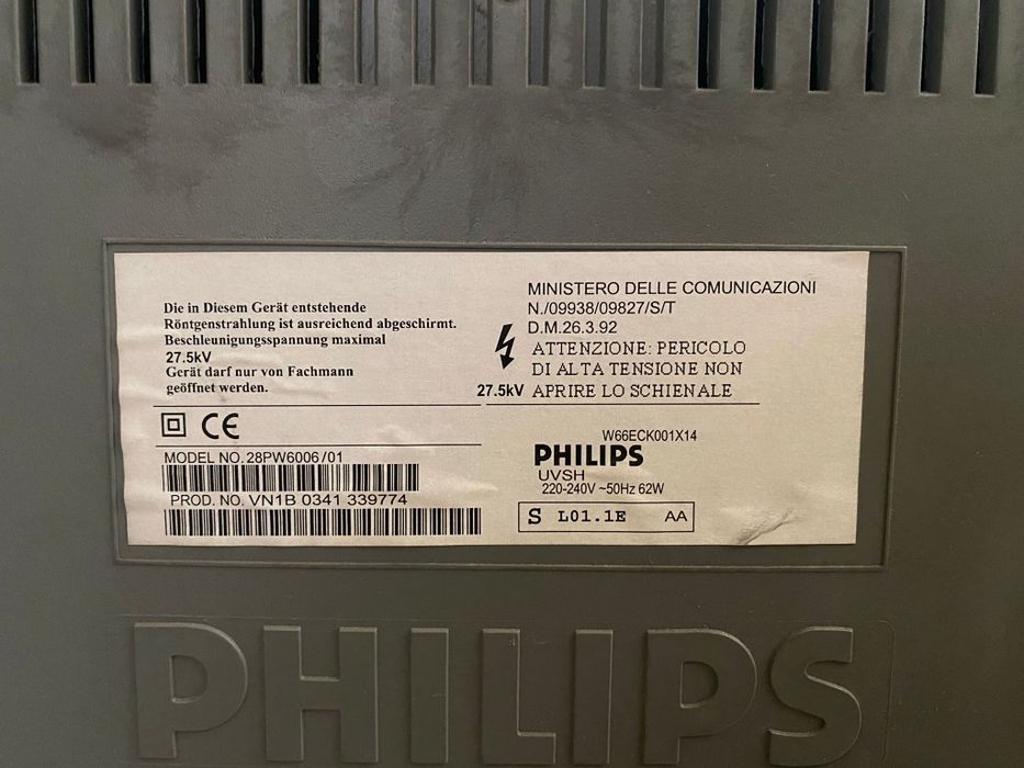 TV Philips a funcionar
