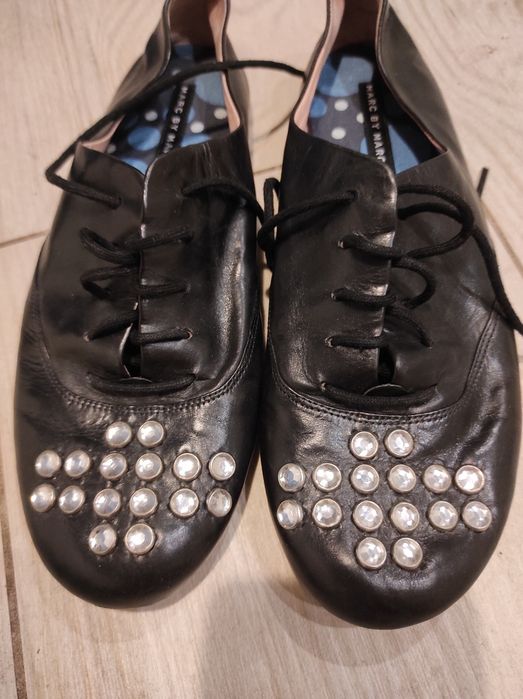 Skórzane buty Marc Jacobs r.37