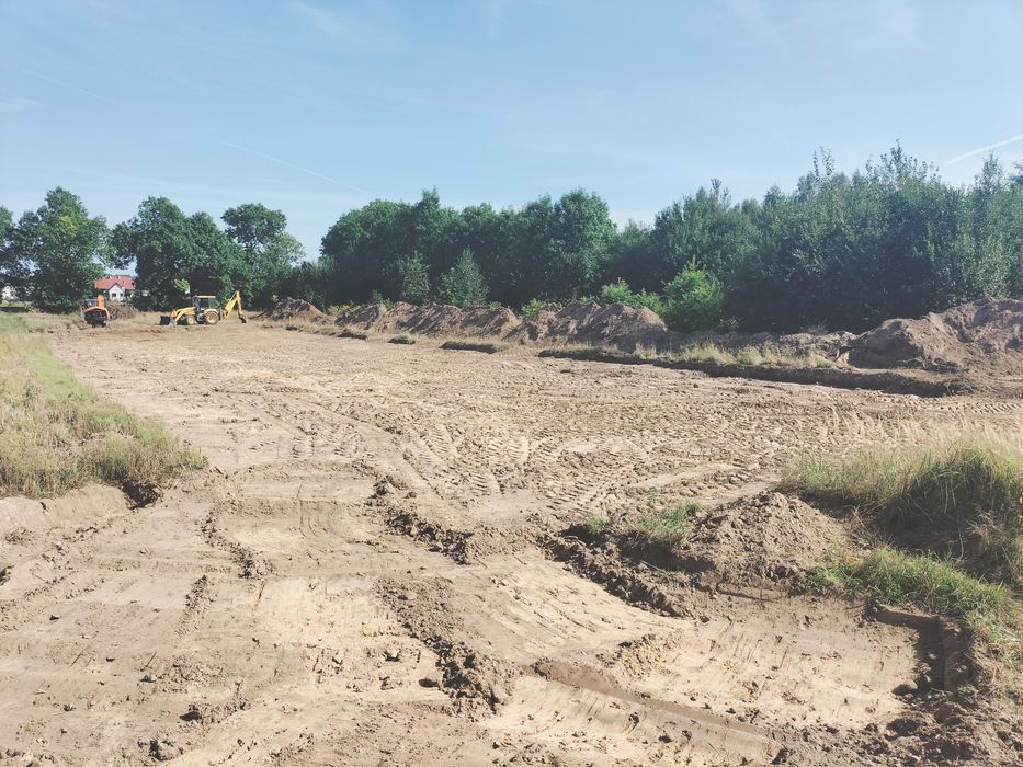 Usługi koparko-ładowarką