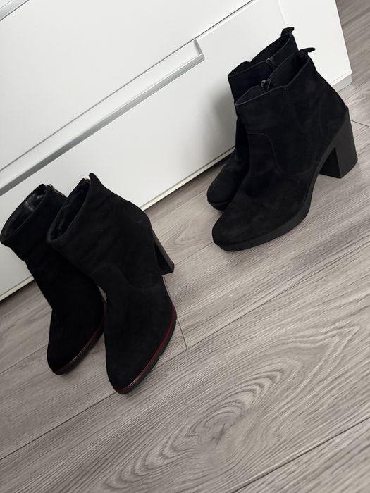 Черевички замш чобітки