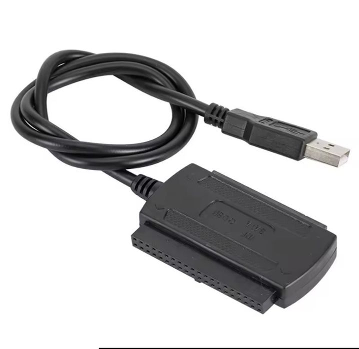 Кабель USB 2.0 для IDE адаптера/конвертера для  2,5 та 3,5 жорстких дисків HDD. Тільки Тернопіль!