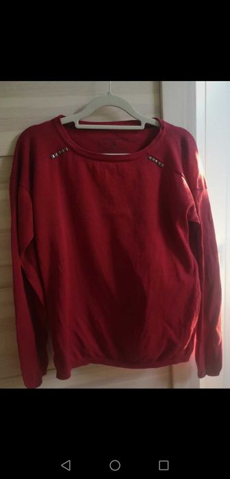 Bordowy sweter Esprit, R. S/36