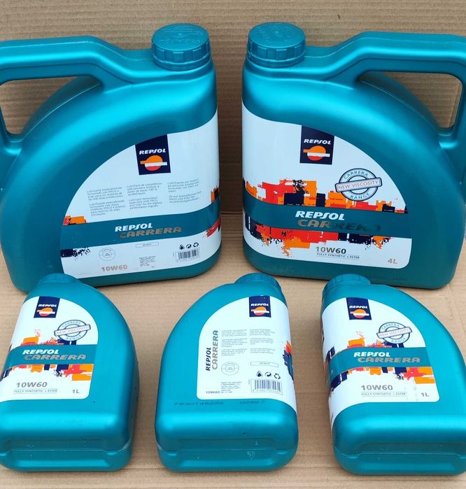 Oleo Castrol Edge 10w60 / Óleo Agip Racing Eni Sport 10w60 / Repsol