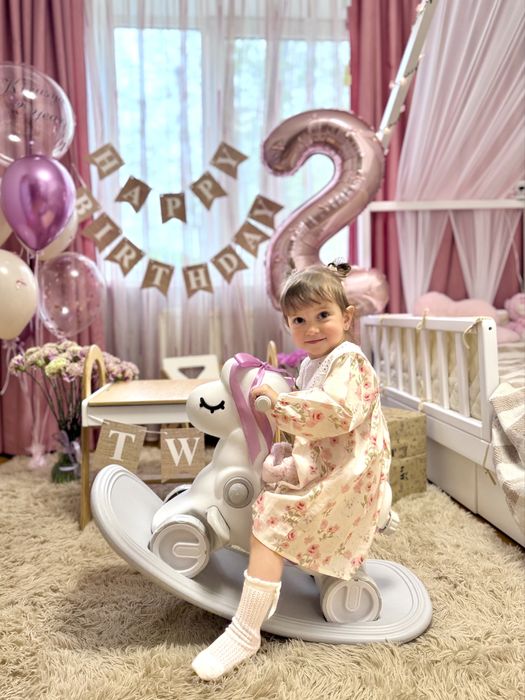 Коник-гойдалка 3в1 Terrio “Sheepy” Сірий