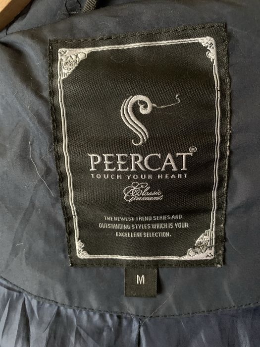 Puchowa zimowa kurtka