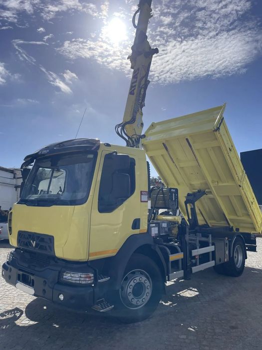 Renault D16 - 240Cv - Basculante C/ Grua - 2019