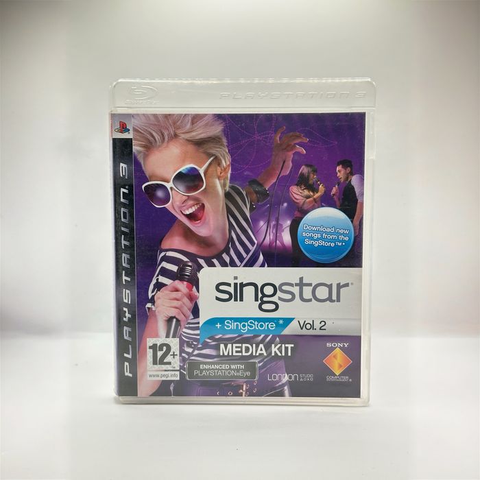 [ENG CIB]Unikat! - Media/Press Kit Singstar Vol. 2 Wydanie Prasowe PS3