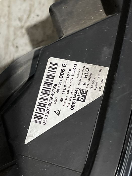 Фара Audi a6c7 ауді а6с7