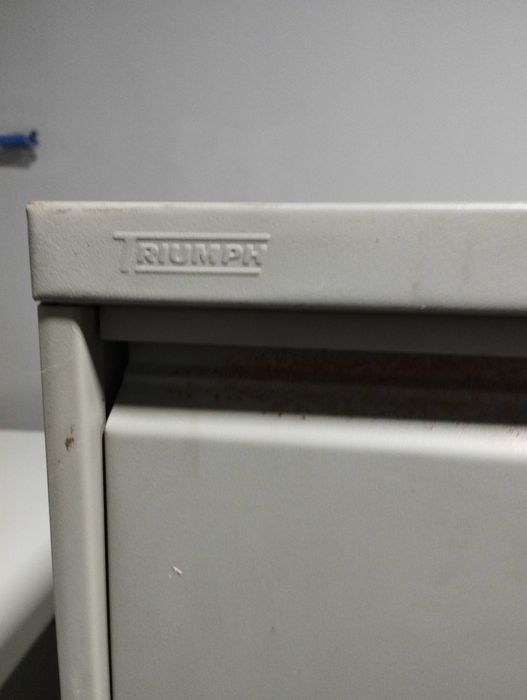 Metalowa szafka biurowa 2 szuflady