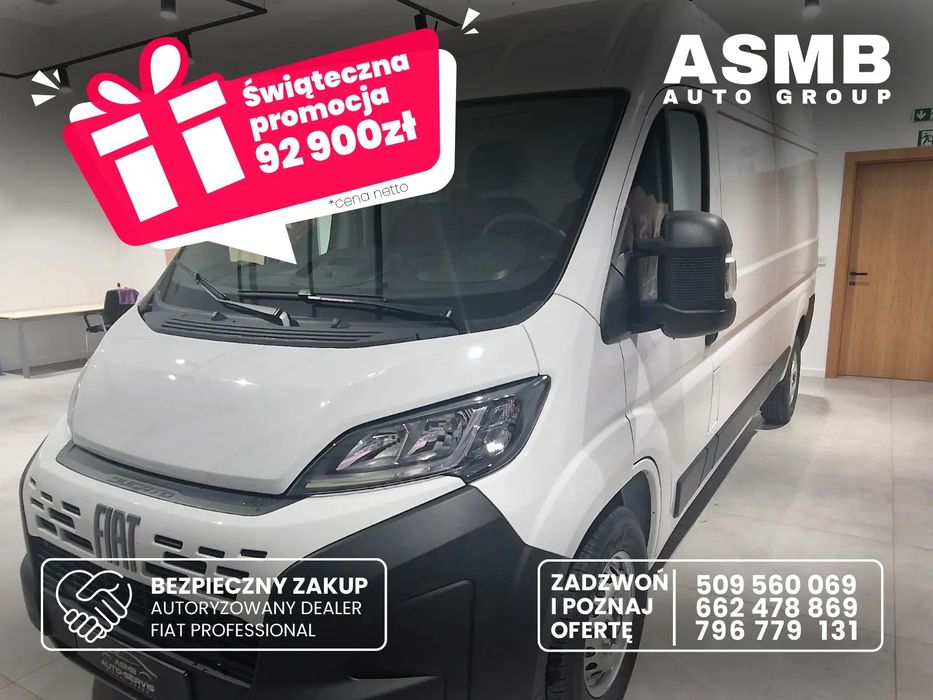 Fiat Ducato L2H2 Furgon  ! Promocja ŚWIĄTECZNA ! do końca miesiąca tylko 92 900 zł. netto !!!