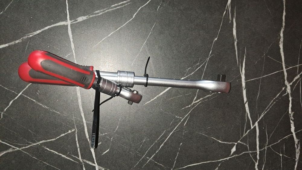 Parkside grzechotka teleskopowa 1/2 z szybkim wyrzutem