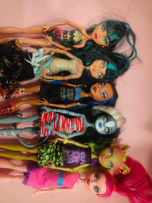 Куклы Клео,Дракулаура,Моаника,Венера,Клодин,Эбби,Фрэнки,Хоулин,Робекка